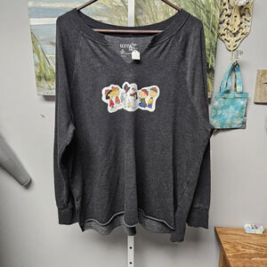 Custom decal sweatshirt peanuts gang